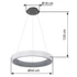 Kép 8/8 - Globo TABAnem 48272H-36 függeszték